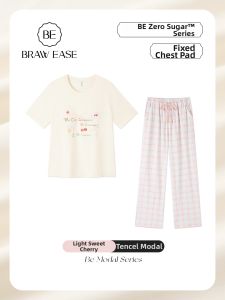 BE | Breast Pad Bow Summer Ladies Loungewear