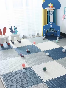 [ราคาสุดคุ้ม ถูกที่สุด] แผ่นโฟมรองคลาน EVA💯% 30*30 ซม.เช็ดทำความสะอาดง่าย แผ่นกันกระแทกแถมมีขอบปิด