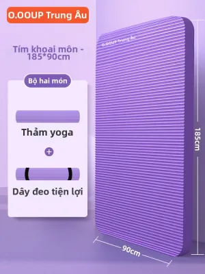 O:OOUP | Thảm Yoga Chống Trượt Giảm Tiếng ồn 20mm