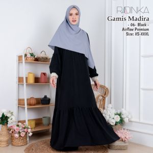 Gamis Dewasa Premium Radinka Baju Muslim Wanita Dewasa Airflow Crinckle
