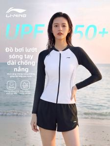 Li-Ning | Đồ Bơi Bảo Vệ Chống Nắng Tay Dài Cho Phụ Nữ Bộ Đồ Bơi Tách rời Jellyfish
