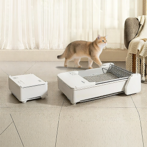 AiRROBO | Automatic Non-spill Cat Litter Box