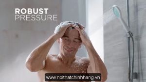 Tay Sen tắm nóng lạnh tăng áp chính hãng American Standard FFASS505-AQ Genie Xanh