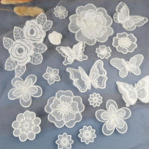 Besee | Flower Lace No Mark Sewable Patch Small Size