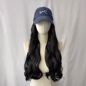 [TẶNG LƯỚI] Nón mũ gắn tóc giả nguyên đầu dài 60cm siêu đẹp - NÓN NƠ