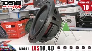 DS18 ISX10.4D SUBWOOFER10" ซับวูฟเฟอร์10" ราคาต่อดอก