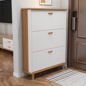 Shoe Cabinet Ultra-thin Home Storage Cabinet Multi Layer Large Capacity Against The Wall Shoe Rack