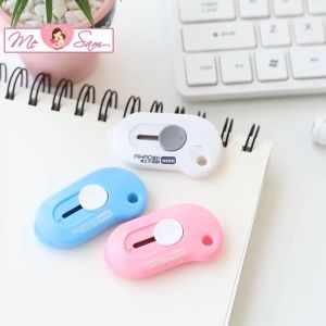 Dao dọc giấy mini cute siêu sắc lưỡi thép cho học sinh tiện lợi Shop Mẹ Sam