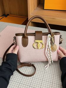 Handcrafted Summer Casual Beach Vacation Crossbody Bag Womens Trendy 2025 New Style DIY Small Handbag Shoulder Bag