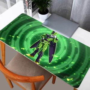 Bandai | DBZ Dragon Ball Cell Mouse Pad Large PC Computer Gamer Kawaii Gaming Accessories Mousepad Keyboard Desk Mat Carpet Table
