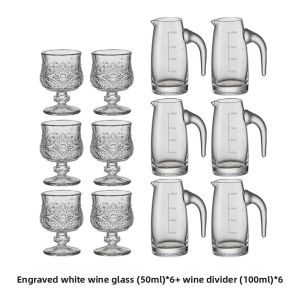 BANGBEBE | Crystal Glass Wine Shot Glasses Set 50ml