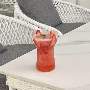 Heat Resistant Healthy Glass Cups Water GlassCoffee CupsFlower Tea Glass Microwave Safe Glass Tea Cups