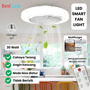 Lampu kipas angin /kipas angin remote control /Lampu LED Kipas Angin Remote Control 2in1 / ampu kipas angin plafon /LED Kipas Angin Gantung Plafon