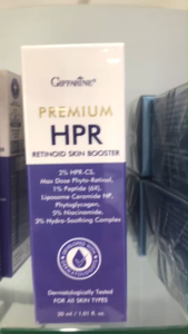 กิฟฟารีน พรีเมียม เอชพีอาร์ เรตินอยด์ สกิน บูสเตอร์ • ปราศจาก น้ำหอม แอลกอฮอล์ ซิลิโคน สี มิเนอรัล ออยล์ พาราเบน