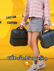 Vali Nhỏ Gọn Thời Trang 14 inch 16 inch_Cốp Đựng Mỹ Phẩm Tiện Lợi Có Khóa Bảo Mật Chất Liệu Nhựa PC+ABS