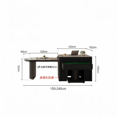 Extendable Multifunctional Table Mahjong Table Dining Table