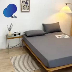 SABA99 SPREI SET POLOS MURAH UKURAN 180X200 160X200 120X200 2 BANTAL 2 GULING TINGGI 20CM SUDUTKARET