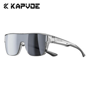 Kapvoe | KAPVOE Fit-Over Sunglasses Designed To Be Worn Over Prescription Glasses Square Frame Style Ideal for Outdoor Sports Cycling