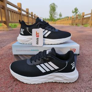 Giày Thể Thao Lưới Thoáng Khí Mùa Thu Cho Nam Và Nữ Đế Giày Nướng Lưới Đế Mềm Đế EVA Giày Thể Thao Chạy Bộ Nhẹ