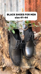 Mens Fashion black shoes Rubber Black Shoes Formal And High Quality Office Comfort Footwear Walking Shoes 0100523