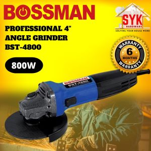 SYK Bossman 4 Inch BST-4800 Machine Angle Grinder Expert Series Grinder Mesin Pengisar Sudut Pemotong Besi