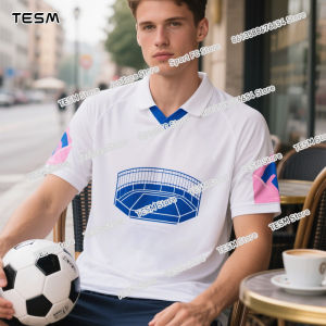 TESM Summer POLO Shirt Men Summer Sports V-neck T-shirt Street Trendy Short Sleeve 3D HD Print T-shirt