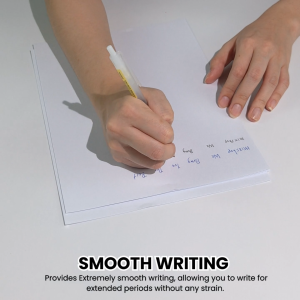 mixshop Ballpoint Gel Ink Pen 0.5mm Gel Pen Smooth Writing Tools Quick-Drying Ink School Office