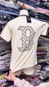 Áo Phông Nữ Chất Liệu Thun Lạnh Cao Cấp Tay Cộc Form Xuông Vừa In Nổi B Freesize <60kg Hoài Cheeze