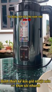 Ấm Siêu Tốc CUCKOO ST21 2In1Ấm Đun Nước Kèm Bình Giữ Nhiệt Siêu Tốc Công Suất 1500W Cao Cấp Dung Tích 3L-Hàng Chuẩn . Ấm Siêu Tốc CUCKOO 2 in 1 Đun Nước Cực Nhanh - Ấm Đun Nước Siêu Tốc Dung Tích 3 Lít Có Chế Độ Ủ Ấm