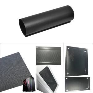 DIY Computer Mesh 30CM Fan Dust Filter PC Case Dust Filter for Network Net Case Chassis Dust Cover for Speaker Fan Cooler Black