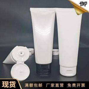 Hand Cream Facial Cleanser White 100g100ml Body Lotion Cosmetic Hosepipe Plastic In Stock Lotion Bottle