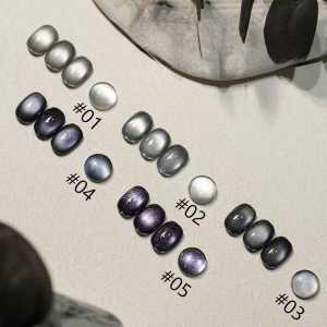 Sơn Móng Tay Dạng Gel Mắt Mèo Black Beauty 10ML 1 Chai Hiệu Ứng Hạt Thủy Tinh Làm Cứng Bằng Đèn UV Dành Cho Mùa Thu Đông