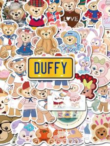 Adorable Waterproof Durable  Character Donald Duck Stickers for Luggage Notebook Scrapbooking Decorations