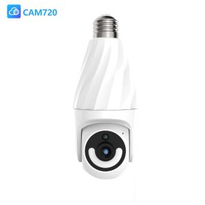 CAM720 360° Rotating Bulb‑Type WiFi CCTV Camera 4K Ultra‑HD AI Human Detection Color Night‑Vision Two‑Way Audio 10X Zoom Bluetooth Easy Setup Indoor Home Security Camera
