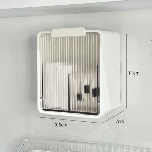 Bathroom Mirror Cabinet Storage Box Wall Mounted Cotton Swab Makeup Remover Tissue Lipstick Organizer Box Toilet Cosmetic Cotton Rack