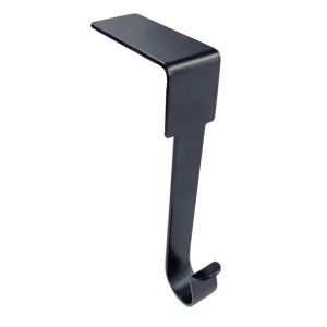 90 Degree Right Angle Hook No Drilling Required S Hook Closet Side Bag Storage Rack Iron Material Sliding Door Wardrobe Compatible