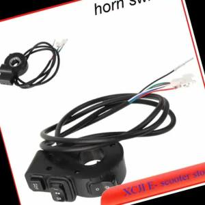 Electric Bike Scooter Light Switch DK226 Ebike Lamp and Horn Switch DK336 for Motorcycle Button Can Control Turn Signal Light