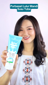 PURBASARI Lulur Mandi Susu Coffee Milk Tube 200gr