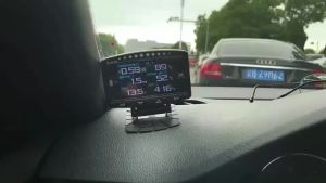 Lufi X1 gauge Automobile smart OBD 2 auto meter speedometer Mini lufi X1 digital Oil pressure turbine Car gauge OBD 2 monitor 1