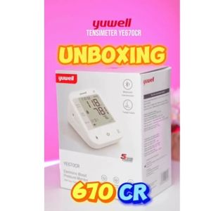 Tensimeter Digital YE670CR Yuwell Alat Ukur Cek Tensi Tekanan Darah READY STOK GARANSI 5 TAHUN