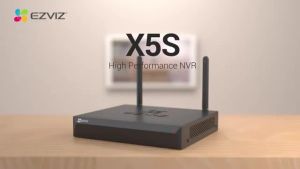 Ezviz X5S (CS-X5S-R100-8W) เครื่องบันทึกภาพกล้องวงจรปิด NVR 8 CH สำหรับหล้องวงจรปิดระบบ IP WIFI By Vnix Group