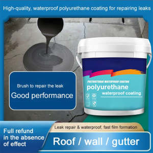 300g Water-Based Polyurethane Waterproof Coating Exterior Wall Roof Leak Repair Eco-friendly Material