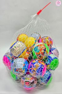 30pcs EGG NET CARTOON BALL/loot bag fillers/paninda/giveaways/party favors.