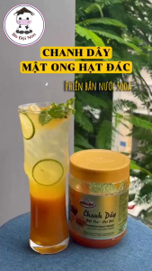 Chanh Dây Mật Ong Hạt Đác Tấn Lộc 900g