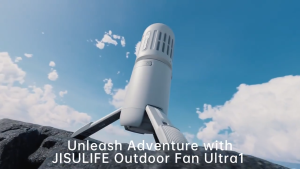 JISULIFE Outdoor Fan Ultra1 พัดลมเอ้าท์ดอร์แคมป์ปิ้ง พัดลมพกพา ใช้งานได้หลากหลายรูปแบบ แรงลม 10 ระดับ