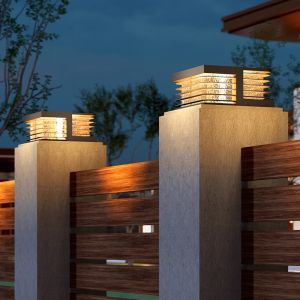 VINCAN | Solar Waterproof Outdoor Post Light