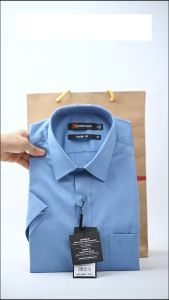 Áo sơ mi Khatoco tay ngắn