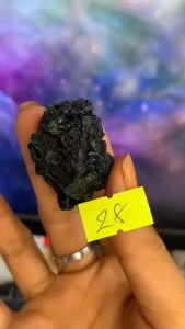 Viên đá khoáng vật Azurite Machalite MAgic tự nhiên năng lượng Vũ trụ 28