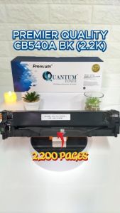 2 Units Compatible 125A / CB540A BK High Quality Compatible Color Laser Toner Black Cartridge for HP Color LaserJet CP1210 / CP1215 / CP1510 / CP1515 / CP1515n / CP1518 / CP1518NI / CM1300 / CM1312 MFP / CM1312NFI MFP / CM1512 MFP Printer Ink