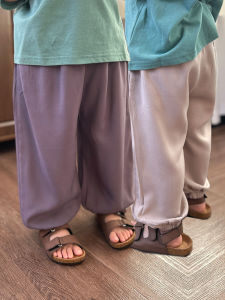 Lightweight Breathable Summer Mosquito Proof Pants for Boys And Girls Toddler Anti-Mosquito Clothing Crayon Casual Long Pants